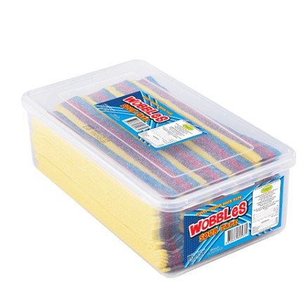 Wobbles Sour Tape Bulk Container