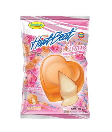 Hart Beat Citrus Love Candy 300g